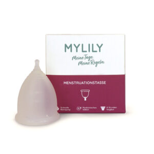 Menstruationstasse von MYLILY in verschiedenen Größen