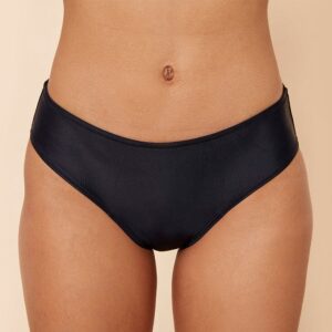 Bikini-Periodenslip schwarz von Sisters Republic