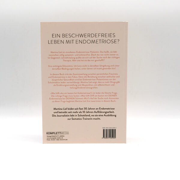 Buch "Endometriose & Psyche" von Martina Liel - Rückseite