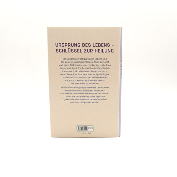 Buch "Heile deine Gebärmutter" von Maud Renard - Rückseite