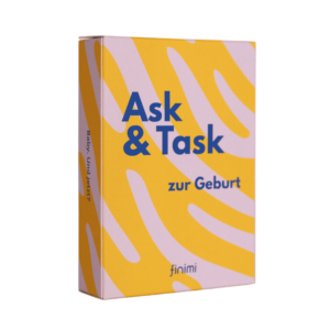 Karten Ask & Task zur Geburt